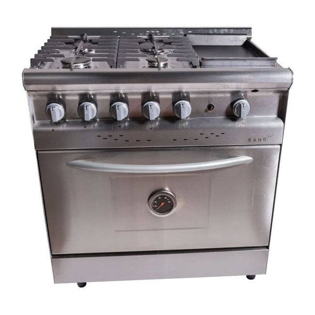Cocina 4 hornallas MORELLI SAHO 820 Grill y plancha RF PC 18064 – Dual  Equipamientos