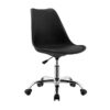 Silla Tulip oficina color negro VONNE SO-T01