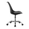 Silla Tulip oficina color negro VONNE SO-T01
