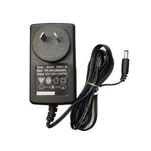 Cargador 12v 1.5Amp para balanzas Systel