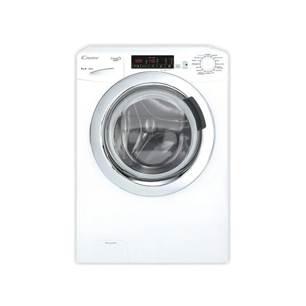 Lavarropas automático Candy GrandÓ Vita hasta 8kg color blanco GVS128