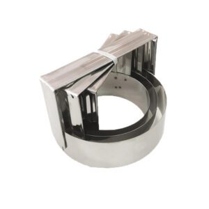 Set de Cortadores Redondos de Acero Inoxidable para Masa - 12, 14 y 16 cm - Perfectos para Empanadas y Más