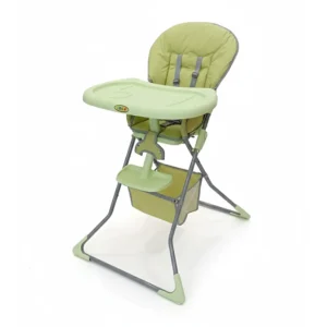 Silla plegable de comer para Bebe Rodin HC75 verde Lima
