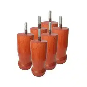 Juego de patas para sommier 6 unidades
