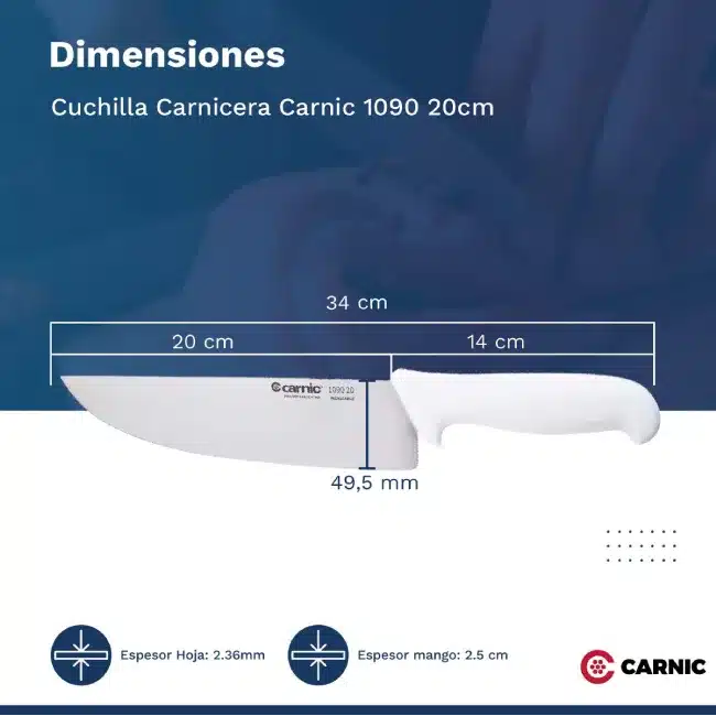 cuchilla carnicera carnic 109020